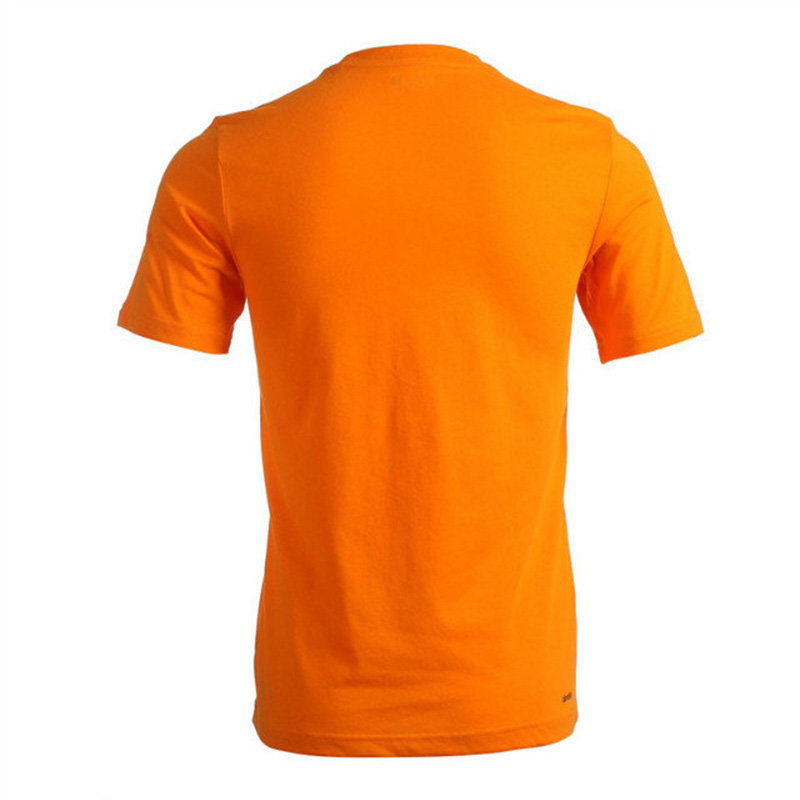 adidas阿迪达斯男短袖透气图案宽松速干跑步休闲t恤891315 ap6420