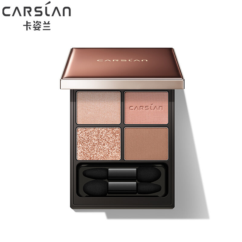 卡姿兰大眼睛活力四色眼影03真香草莓65g国美超市甄选