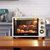 柏翠PE3030GR电烤箱家用烘焙多功能全自动智能迷你小蛋糕32L(热销)第4张高清大图
