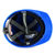 林盾 高强度ABS新质安全帽工程帽 V型透气 防砸抗冲击绝缘性好 建筑防砸安全帽 领导安全(蓝色)第5张高清大图