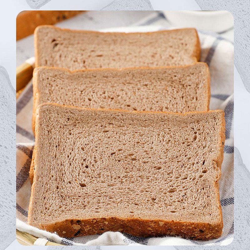 卡尔顿黑麦代餐面包500g整箱松软绵密