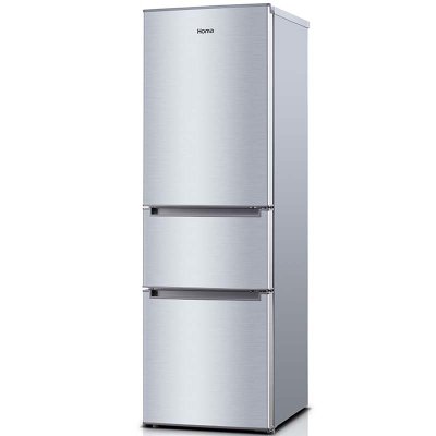奥马(Homa) BCD-192DC 192升 三门 冰箱 -7度软冷冻设计 银