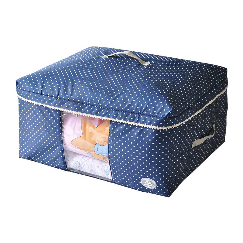 纳衣阁布艺衣物杂物透视收纳袋日和枫超大