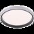 百凯启程 护眼三色灯光切换 多种颜色灯罩可选卧室灯书房灯客厅灯吸顶灯(黑色 大号（直径50cm）)第5张高清大图