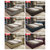 艺品亲尚 布艺床可拆洗 北欧简约现代双人小户型 软包床1.8米储物主卧 布床(深紫色 2个床头柜)第3张高清大图