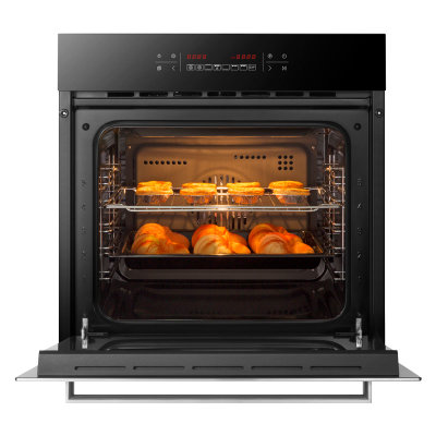 老板（Robam）嵌入式烤箱家用智能ROKI大容量烤箱R075(黑色)