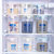 厨房五谷杂粮收纳盒食品收纳储物罐透明塑料密封罐冰箱保鲜罐DS1026   1046   106(中号粉色800ml 1个装)第2张高清大图