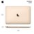 苹果（Apple） MacBook 12英寸苹果笔记本电脑 支持Air drop和Pro gram(金色 M3-8G+256G)第2张高清大图
