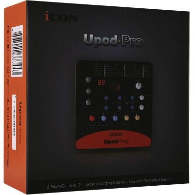 艾肯（ICON） upod pro外置声卡调音台USB独立网络K歌专业录音套装 主播喊麦主持