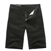 BEBEERU 夏季新款男士休闲短裤 潮流时尚五分裤 Y220(Y220黑色)