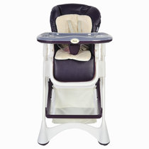 Pouch多功能儿童餐椅 便携折叠婴儿餐桌椅(皮革奢华--紫罗兰 皮革奢华--紫罗兰)