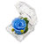 情人节礼物保鲜花不凋谢的鲜花 戒指盒玫瑰女友生日表白礼物(淡蓝玫瑰)第3张高清大图