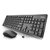 米徒C100SE无线鼠标键盘套装 超薄静音巧克力键鼠套件 节能带显示灯(黑色)第4张高清大图