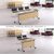 虎源萨尚会议室条桌培训课桌椅实木皮演讲台会议长条桌椅组合HY-1206(免漆板可折叠钢架会议桌)第5张高清大图