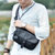迪赛佰格designbag 潮酷韩版休闲男包单肩男士个性胸包  DS9046(睿智 酷黑)第5张高清大图