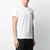 Alexander McQueen男士白色徽标刺绣圆领短袖T恤24180-QRX01-9000S码白 时尚百搭第3张高清大图
