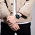 劳士顿男士手表带日历时尚商务男表腕表蓝面G3697S-BG 国美超市甄选第4张高清大图
