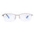男女老花眼镜 智能高清轻薄防蓝光便携老人老光眼镜(无光黑色 150度)第5张高清大图