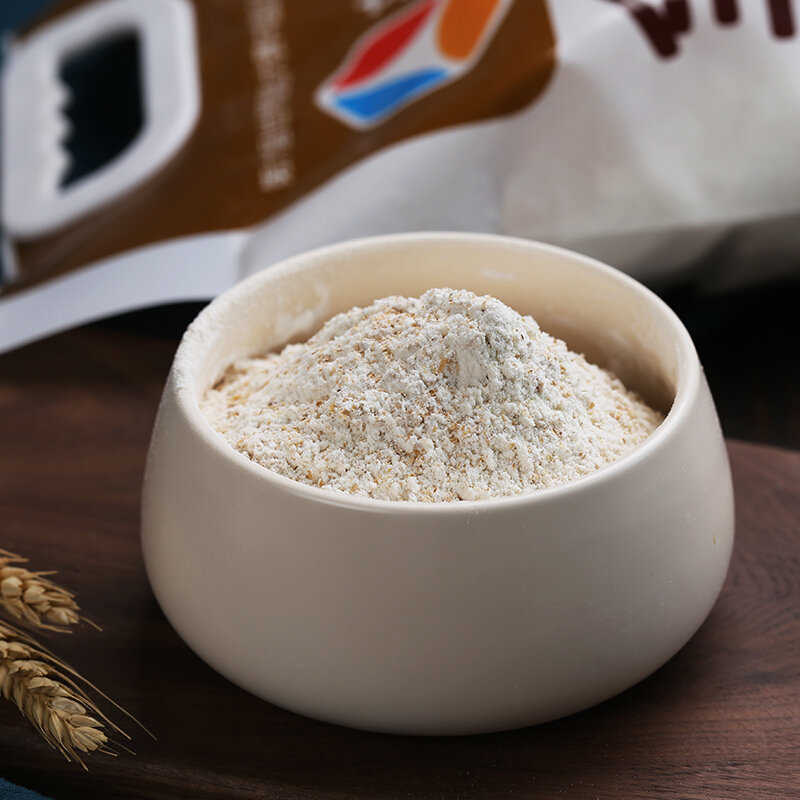 新良全麦粉5kg家用全麦面粉国美超市甄选