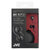 JVC HA-FXC80 耳机 入耳式耳机（黑色）（高效隔音设计,3种尺寸硅胶耳塞,1.2m纯铜软线、可兼容iphone的3.5mm镀金插头）第4张高清大图