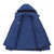 情侣款三合一两件套户外登山服防寒保暖冲锋衣ZFL777(男款-彩蓝)第4张高清大图