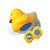 满趣健感温鸭子洗澡玩具小黄鸭MK31001 感温变色 防止宝宝烫伤第3张高清大图