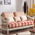 梅德比 布艺沙发 实木沙发美式乡村英伦风格组合沙发地中海沙发  KC1507(1+2+3)第4张高清大图