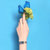 天王表(TIANWANG)精致女表 石英表女士钢带方形小手表时尚潮流LS3853(蓝色)第4张高清大图