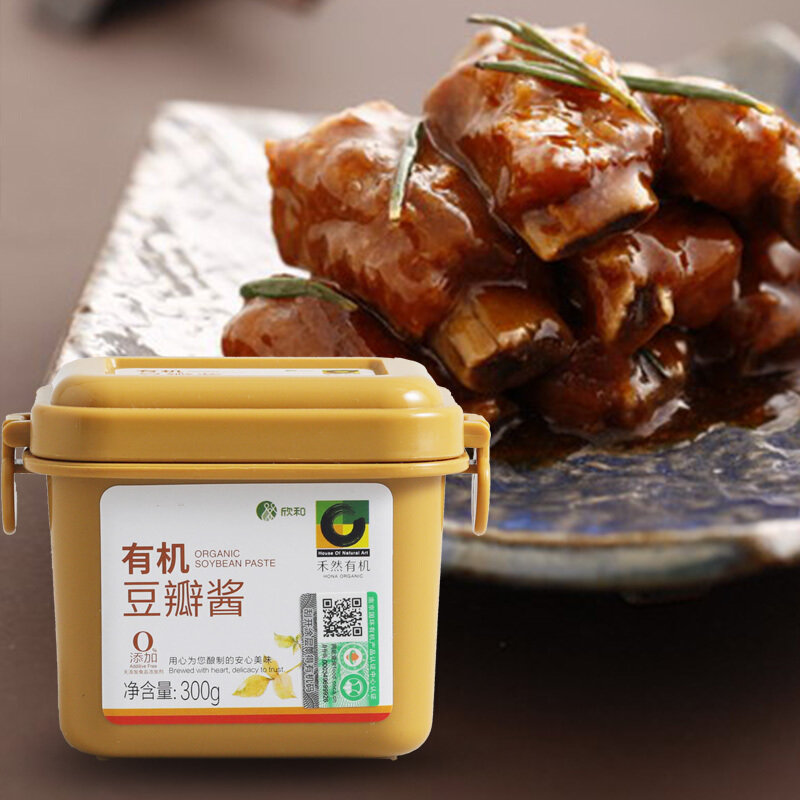 欣和禾然有机豆瓣酱300g0添加有机认证