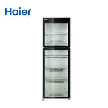 海尔（Haier） 300升消毒柜大容量家用立式商用碗柜高温巴氏光波 中温烘干