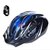 山地车非一体成型头盔自行车骑行头盔山地车装备安全帽单车装备 (蓝色)第4张高清大图