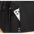 APPLES苹果新款牛津布防水双肩包女士百搭潮包个性时尚背包旅行书包(黑色)第8张高清大图