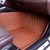 布雷什(BOLISH)专车专用订制全包围汽车脚垫宝马奥迪丰田迈腾福克斯凯美瑞科鲁兹手缝脚垫(咖色 支持市场上99%车型定制)第3张高清大图