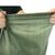 俊采云JCY330编织袋蛇皮袋麻袋打包袋塑料袋子大袋子搬家袋 80*120cm （单位：个）(绿色 JCY330)第3张高清大图