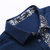 Genanx格男仕 时尚休闲男士POLO衫 男士修身棉质短袖POLO衫 个性修身(XL)第3张高清大图