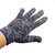保拉（Paola）工具 加厚优质灰色棉纱手套10付装 工地保护手套耐磨损防滑耐脏 劳防劳保用品 5956第5张高清大图