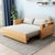 沙发卧室沙发床JRA0508伸缩实木沙发带垫第5张高清大图