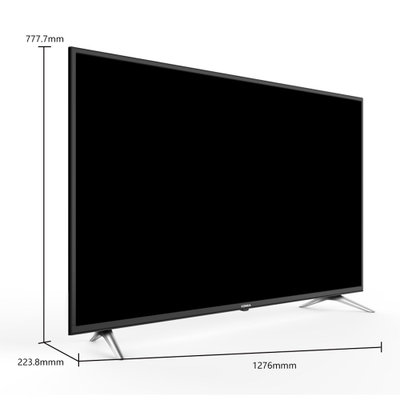 康佳(KONKA) A55U 55英寸 4K超高清 彩电 智能电视 黑
