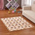 珊瑚绒地毯 卧室客厅茶几地毯垫加厚床边毯 吸水防滑地毯(1米x2米）(心心相印 1米x2米)第5张高清大图