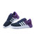 adidas/阿迪达斯 男女 NEO网面透气轻巧跑步鞋运动鞋(深蓝紫 36)第2张高清大图
