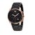 阿玛尼时尚玫瑰金硅胶手表AR5905男表/AR5906女表(黑色 女)第4张高清大图