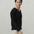 甄特【国美好货】男式A规羊绒衫V领3XL黑 珍奢材质，亲肤舒适，极致性价比第4张高清大图