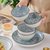 碗碟套装家用日式山田陶瓷米饭碗组合加厚小面碗微波炉饭碗小汤碗(海浪 4.5英寸碗8只装 默认版本)第2张高清大图