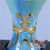 中国龙瓷德化陶瓷花瓶摆件现代工艺礼品家居装饰品办公客厅书房25cm美人瓶-山水结晶（双龙）第3张高清大图