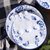 陶瓷勺子套装家用创意年年有鱼大汤勺长柄可爱儿童吃饭喝汤小调羹(小勺子（10个）+大勺子（1个蓝色 默认版本)第4张高清大图