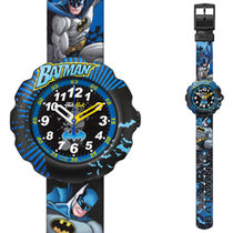 斯沃琪(Swatch)儿童手表 飞菲童表系列 石英儿童手表 暗夜蝙蝠侠ZFLSP003