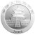 中国金币 2006年熊猫金银币1盎司圆形银质纪念币 绿盒子包装第2张高清大图