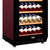 索比亚SY68智能恒温红酒柜 茶叶柜 冷藏柜 冰吧展示柜(红色暗拉手平架)第5张高清大图