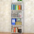 索尔诺 时尚五层书架 自由组装实用单个书柜 多用途层架sj05(幸运樱桃 sj05)第4张高清大图