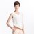 菲特丽 包邮2013夏季新款欧美V领修身无袖T恤职业女上衣323004(白色 M)第2张高清大图